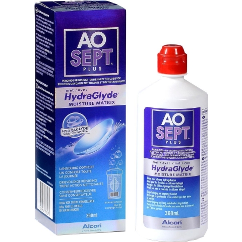 Alcon AOSept Plus met HydraGlyde | 360 ml