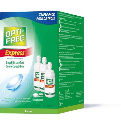 Alcon Opti-Free Express TRIO | 3 x 355 ml PROMO