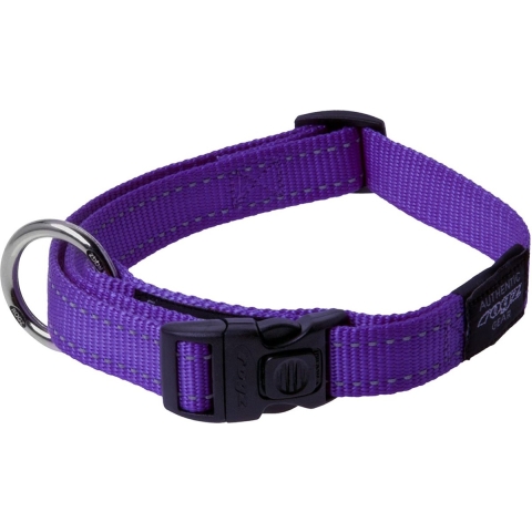Rogz hondenhalsband Lumberjack XL Paars