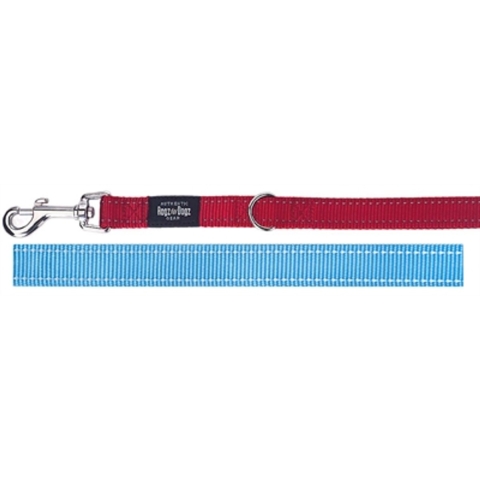 Rogz verstelbare hondenriem Fanbelt L Turquoise