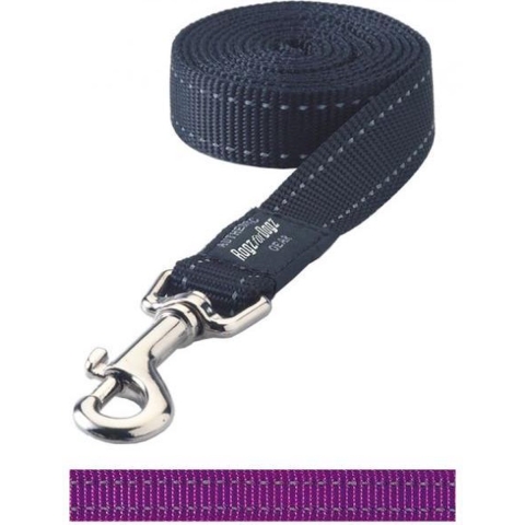 Rogz hondenriem lang Fanbelt L Paars