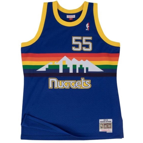 NBA shirt Denver Nuggets Dikembe Mutombo