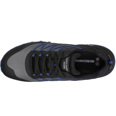 PUXAL Heren Veiligheidsschoenen Zwart/Blauw