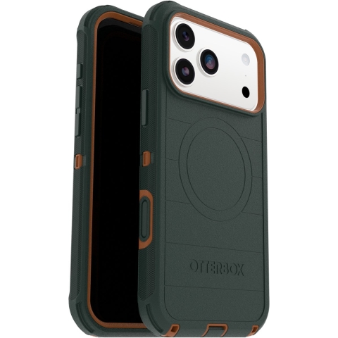 Otterbox Defender Pro iPhone 17 Pro Max Back Cover met MagSafe Magneet Groen