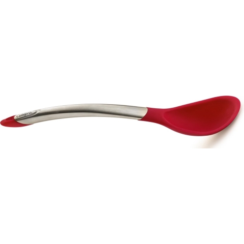Cuisipro Serveerlepel met silicone - Rood