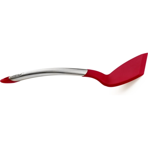 Cuisipro Spatel met silicone - Rood