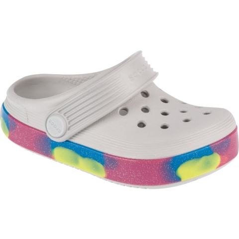 Klompen voor babymeisjes Crocs Off Court Glitter