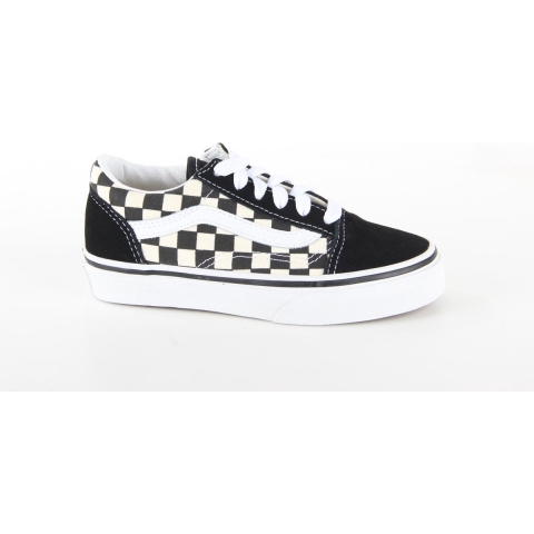 Kinderschoenen van canvas en leer Vans Old Skool