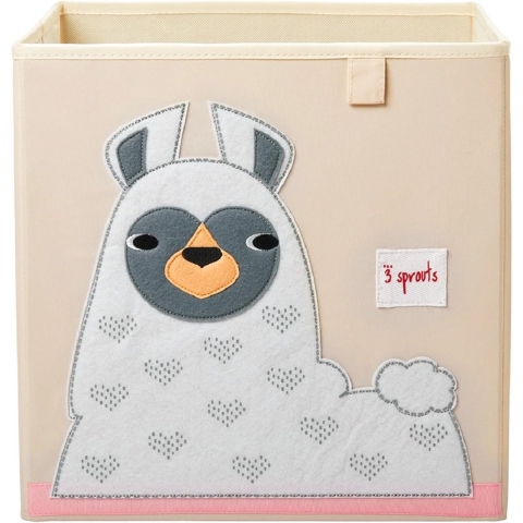 Opbergdoos kubus 3 Sprouts Lama