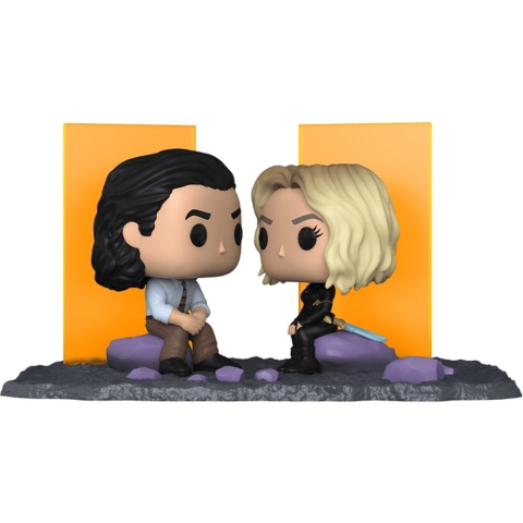 Beeldje Funko POP Moment Marvel Loki - Loki and Sylvie Exclusive