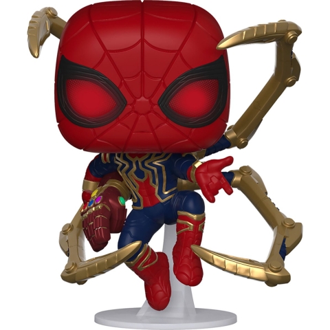 Beeldje Funko POP Marvel Avengers Endgame Iron Spider with Nano Gauntlet