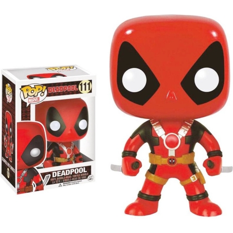 Beeldje Funko POP Marvel Deadpool swords