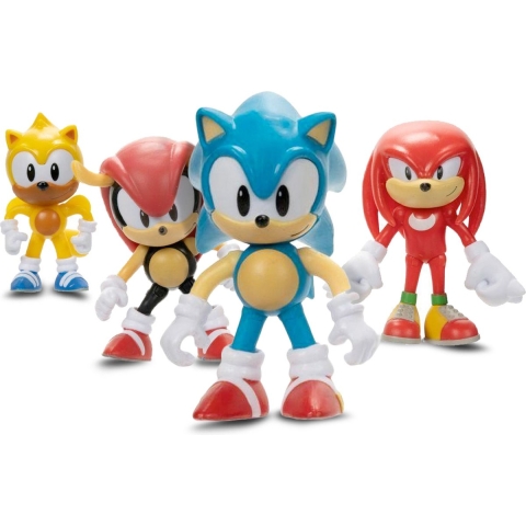 Beeldje Jakks Pacific Sonic the Hedgehog (x5)
