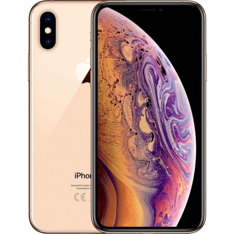 Refurbished iPhone Xs Max 64Gb. Goud. Lichte gebruikssporen.