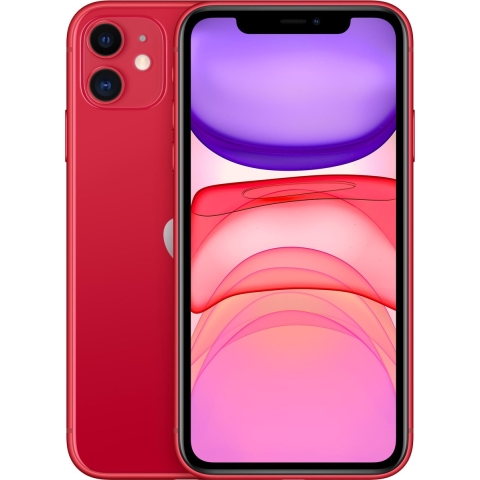 Refurbished iPhone 11 128Gb. Rood. Lichte gebruikssporen