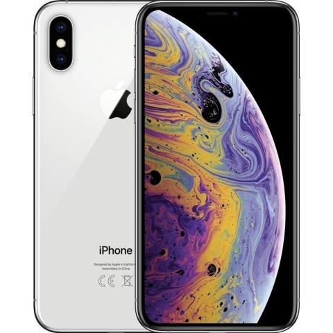 Refurbished iPhone Xs Max 64Gb. Wit. Nieuwstaat.