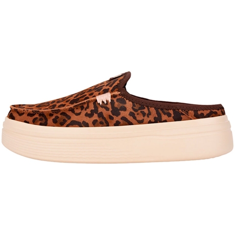 HEYDUDE Instappers Dames Austin Lift Classic Bruin 38 Suède