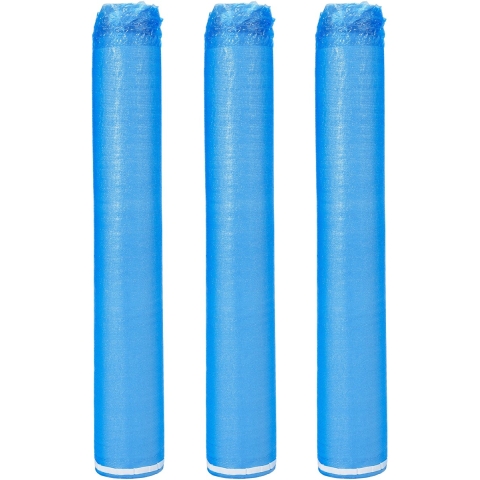 VEVOR 3x contactgeluidsisolatie, 27,9 m², 3-in-1 3 mm dikke isolatieondervloer met kleefband en dampremmende laag, EPE-schuim met blauwe PE, geluidsisolatie en geluidsreductie, voor laminaatvloeren