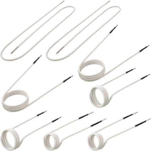 VEVOR Inductieverwarmer Inductiespoel Kits, Magnetische Mini Inductieverwarmer Set, Vlamloze Verwarmingsaccessoires 8 Stuks, Hittebestendig Inductieverwarmingsgereedschap met Flexibiliteit