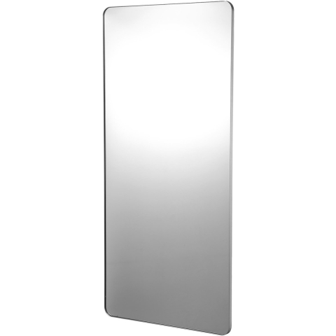 VEVOR Wandspiegel Make-upspiegel Badkamerspiegel 1828 x 813 x 25 mm Rechthoekige spiegel, zilverkleurig aluminium frame, met Z-vormige beugel voor badkamer, slaapkamer, woonkamer