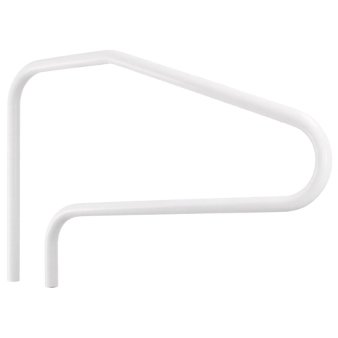 VEVOR Zwembadleuning, 1220x48x813 mm, draagvermogen 100 kg, roestvrijstalen handgreep, naadloos gelast, inbouwmontage, toegang tot zwembaden, waterparken en spa's.