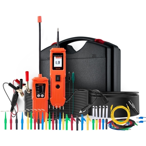VEVOR Automotive Circuit Tester 8-35 DCV met circuitprobe, TFT-kleurendisplay en verlichting, circuittester met 6 m verlengkabel en draagtas