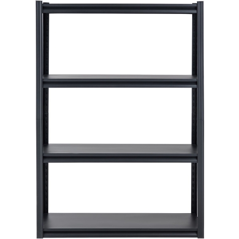 VEVOR Garage-stellingkast, 1088,6 kg, boutloze stelling, verstelbare metalen opbergkast, 4 niveaus, 508 x 1016 x 1447,8 mm, kelderstelling, stellingkast voor keuken, werkplaats, kelder, magazijn, zwart