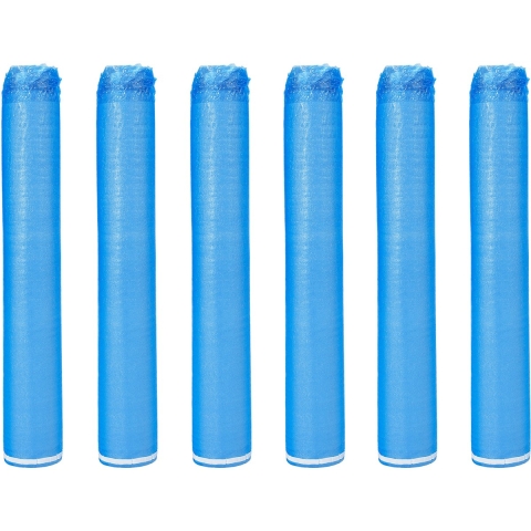 VEVOR Contactgeluidsisolatie Ondervloer, 55,8 m², 3-in-1 2 mm dikke isolatieondervloer met kleefband en dampremmende laag, EPE-schuim met blauwe PE, geluidsisolatie en geluidsreductie, voor laminaatvloeren, 6-pack