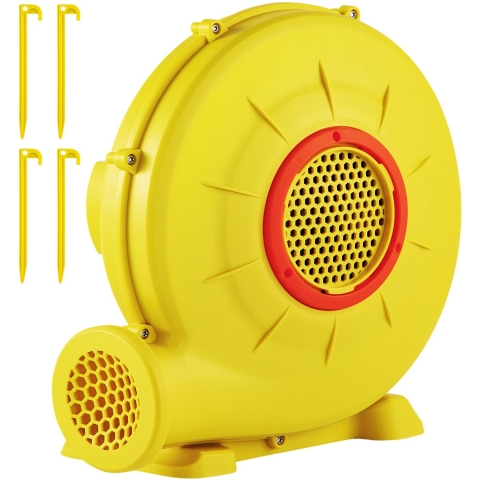 VEVOR luchtblazer voor opblaasbaar springkasteel 450W 0.6HP blowerpomp luchtpomp