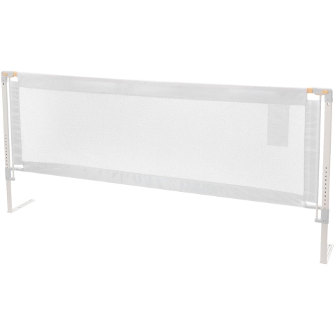 VEVOR Bedhek, bedhek met versterkte ijzeren buis en Oxford-stof, kinderbedhek, babybedhek, kinderbedhek, valbeveiliging voor kinderbed, stapelbed, 200 x 68-89 cm