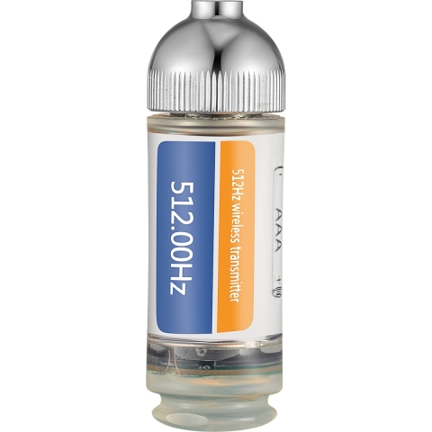 VEVOR 512HZ-sonde met 8/5" en 1/4-20"-aansluitingen. Stevige afvoerzoeker voor het lokaliseren en identificeren van kleine rioleringen en pijpleidingen, zilverkleurig.