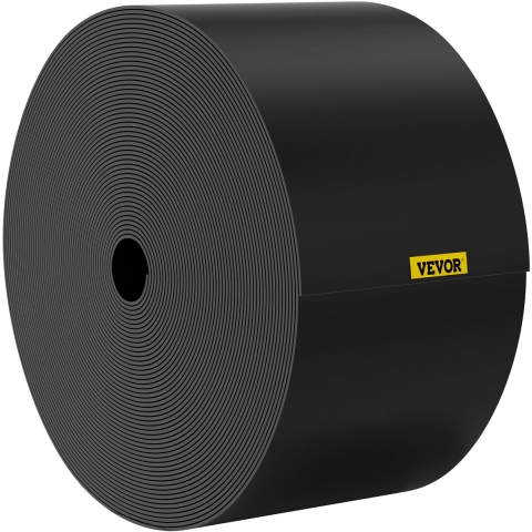 VEVOR-tuinafscheiding, 25 cm diep, totale lengte 18 m, spiraalvormig terrasdeel van gerecycled HDPE, flexibele gebogen rand voor landschapsarchitectuur, gazon, tuin, erf