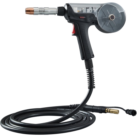 VEVOR 200A laspistool met 6m kabel, compatibel met Hobart IronMan 240 Mig-lasapparaten, geschikt voor lasdraden met fluxkern/massief/aluminium van 0,0762 en 0,0889 cm