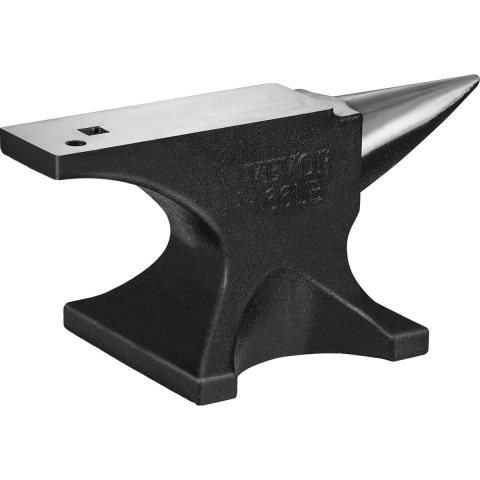 VEVOR Aambeeld Enkelhoorn Aambeeld 30kg Stalen Aambeeld Gesmeed Aambeeld Robuust Hoorn Aambeeld Smid Juwelier Metaalsmid Smeedgereedschap Geschikt voor Klinken, Platmaken, Smeden en Vormen