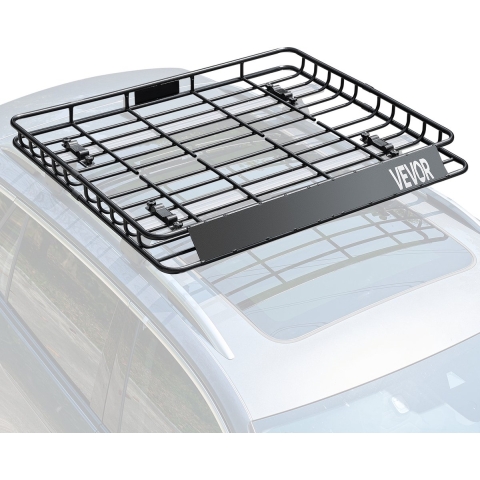 VEVOR Dakdrager Autodakdrager (1095 x 1270 x 105 mm) Universele dakdrager van roestvrij staal met een maximale laadcapaciteit van 68 kg, dakbagagedrager voor SUV's.