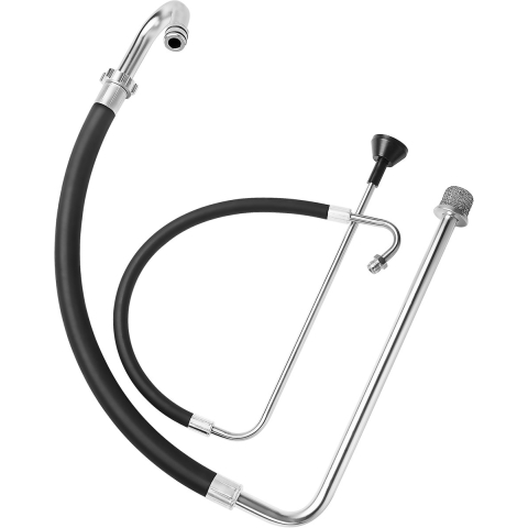 VEVOR Aluminiumlegering en Rubber Zuigslang en Retourleiding Kit, Verfspuitgereedschapsonderdeel, Compatibel met meerdere Airless Spuit-/Lijnverfmachines