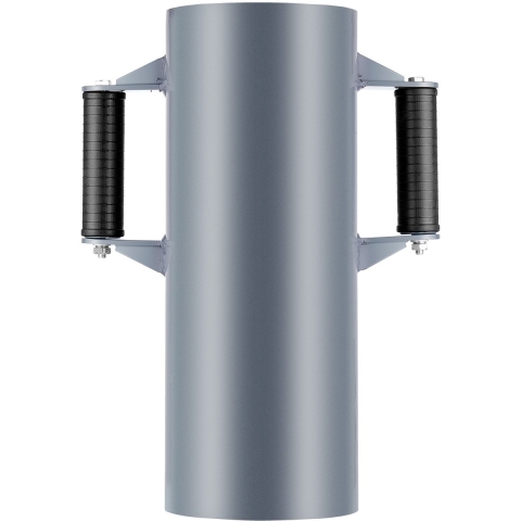 VEVOR Paalrammer, handbediende paalrammer met 2 handgrepen, paalrammer voor houten hekken, paalrammer voor T-palen met een binnendiameter tot 15,5 cm, ideaal voor boerderij, tuin, erf, 430 x 308 x 165,5 mm