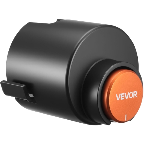 VEVOR aanhangwagenslot, Φ142 x 175 mm, compatibel met 58,7 mm trekhaken, antidiefstalslot met 3 sleutels, corrosiebestendig, hoogbeveiligd slot voor camper, aanhanger, boot