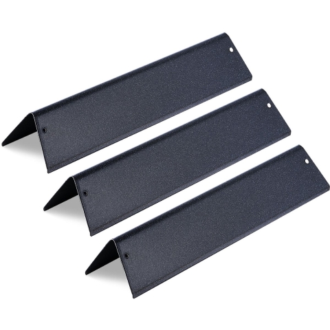 VEVOR 3 Flavorizer Bars Aroma Rails Vlamverdeler (geëmailleerd porseleinstaal) voor grills (Weber Spirit I II 200-serie), inclusief Spirit II E-210, II E-220, II S-210, E-210, S-210