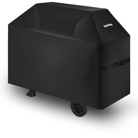 VEVOR Grillhoes (1321 mm) voor buitengrills, waterdicht en weerbestendig, duurzaam 600D polyester, eenvoudig aan en uit te trekken, met klittenbandsluitingen