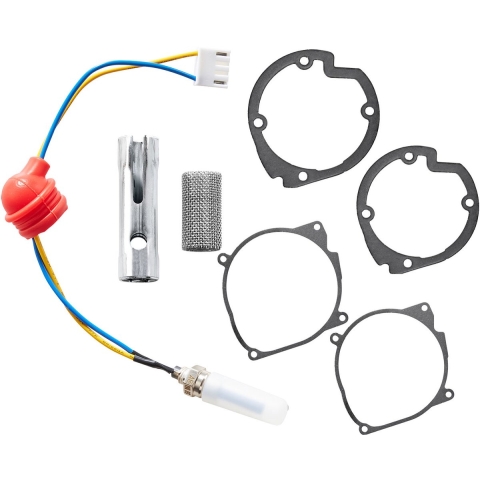 VEVOR 8V Gloeibougie Reparatieset Gloeibougieset voor Dieselverwarming met Vernevelingsgaas, Compatibel met 2/5/8 kW Standkachel, Dieselverwarming Accessoires voor Auto, Vrachtwagen, Boot (4 Pakkingen)