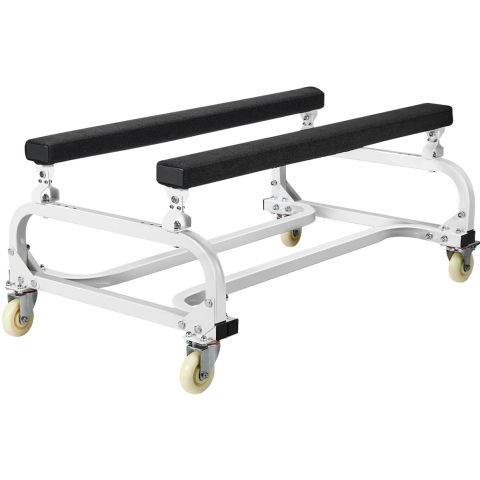 VEVOR Jet Ski Dolly 590 kg laadvermogen, botenwagen, transportkar voor bewegende watervaartuigen, verstelbare stapelbedden met 4 wielen en 2 remmen, robuuste lanceerwagen voor kajaks, jetski's, speedboten