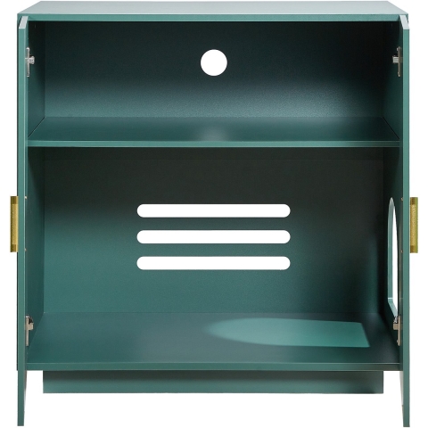 VEVOR Kattenkast, 800x500x790 mm Kattenbakkast, Houten Kattencommode met Ventilatiegaten, Kattenhuismeubel met Dubbele Deur, Bijzettafel, Past Op De Meeste Kattenbakken