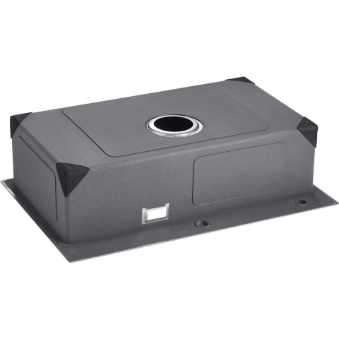 VEVOR Keukenspoelbak Inbouwspoelbak 68 x 45 x 19 cm Gemaakt van roestvrij staal Bovenop gemonteerde spoelbakken, enkele kom met accessoires, huishoudelijke spoelbak voor campervoorbereiding Keukenbar