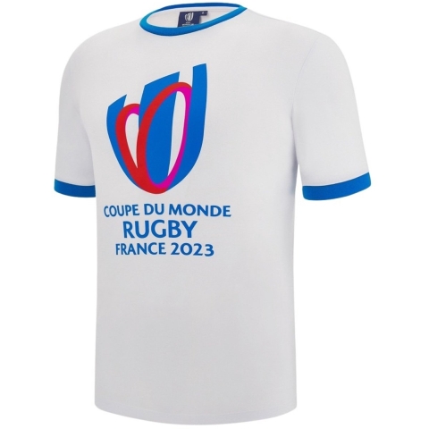 Polycotton T-shirt Macron RWC France 2023