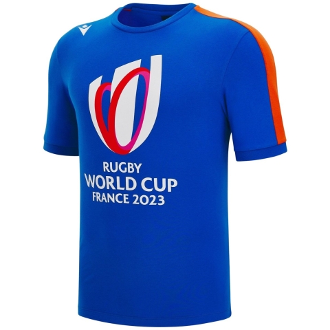 Polycotton T-shirt Macron RWC France 2023