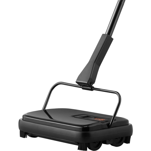 VEVOR Tapijtveger, Handmatige Vloerreiniger, 200 mm voor het Reinigen van Tapijten en Harde Vloeren, Huisdierhaarverwijderaar, Borstelkam voor het Verwijderen van Vuil/Haar zonder Elektriciteit