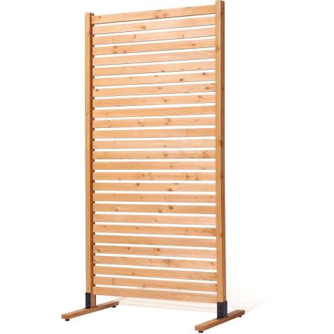 VEVOR Houten Privacyscherm, 91x6,3x187 cm, Buitenkamerverdeler, Vrijstaande Kamerverdeler, Decoratieve Terrasafscheiding, Buitenafscheiding voor Balkon, Terras, Gazon, Tuin