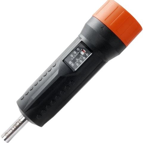 VEVOR 1/4-inch momentschroevendraaiersleutelset, koppelbereik 1,13-7,91 Nm, momentschroevendraaier in stappen van 1 in-lb, schroevendraaierboorset met kijkvenster