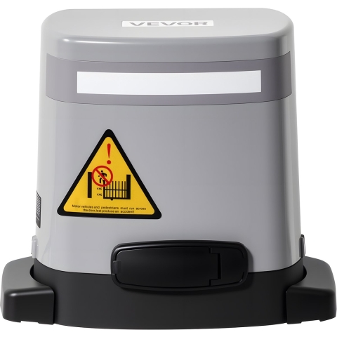 VEVOR Schuifpoortopener, 280W zonnepoortopener voor deuren tot 20 m en 800 kg, tandwielrolluikmotor met infraroodsensor en 2 afstandsbedieningen, openingssysteem voor toegangspoorten